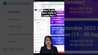 How To Get More Traffic & Sales in Lazada with Campaigns