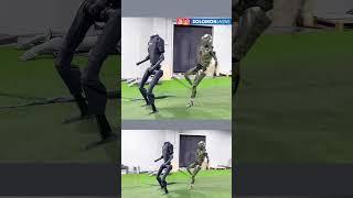 Robot Bullied?  Robot vs Robot MOCAP Test | NOT Real | Incredible Wonder Studio Ai  #shorts