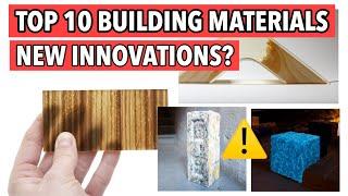 Top 10 new construction materials 2022 || future Innovation || Architecture || #civilengineering