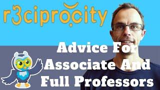 Advice And Tips For Associate And Full Professors:  The Associate Professor Slump