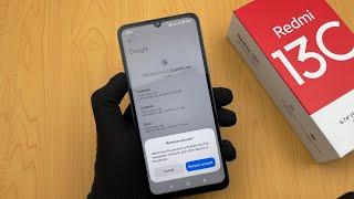 How To Remove Gmail Account Xiaomi Redmi 13C