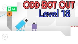 Odd Bot Out Level 18, odd bot out gameplay, odd bot out walkthrough, invincible Sigog