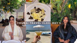 DUBAI VLOG: DAY 5 | WE WENT TO THE RUDEST HAIR SALON! Nikki beach, Scalini