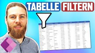 Tabelle und Galerien in Power Apps filtern | Power Apps