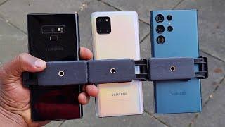 Galaxy S22 Ultra vs Note 10 lite vs Note 9 camera test. INTERESTING RESULTS!!