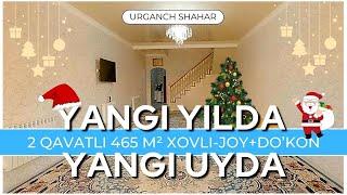 2 qavatli 465 m² uy+dukon sotuvda #xorazmuyjoynarxlari