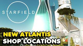 Starfield New Atlantis Shop Locations (Where To Buy & Sell Items)
