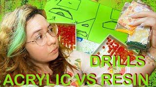 Acrylic VS Resin Drills How to Tell the Difference! + Pros and Cons