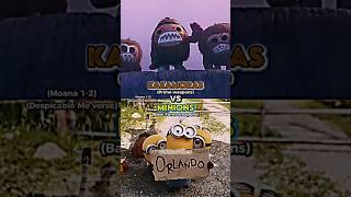 Minions vs Kakamoras