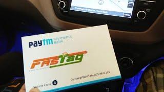 Fastag demo and installation | Paytm fastag in my elite i20