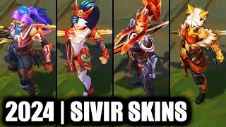 ALL SIVIR SKINS SPOTLIGHT 2024 | League of Legends