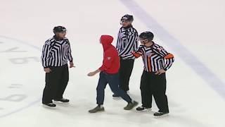 Hockey Fans On Ice