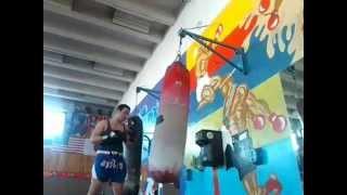 Mrad Akram (TUN) Thai Boxing _ Training