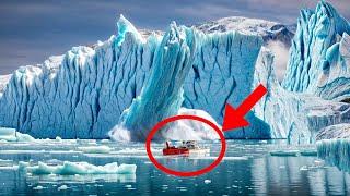 Monster Glacier and Iceberg Calving Compilation