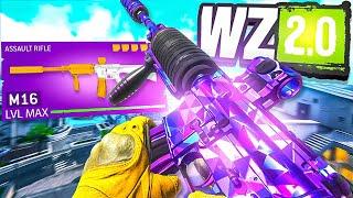 the *ONE BURST* M16 on Ashika Island Warzone! (M16 Class Setup)