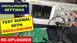 {532} How To Test Signal With Oscilloscope / How to Connect DSO to Test Signal