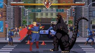 HOMELANDER vs GODZILLA - The most epic fight!