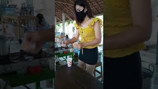 JANDA SEKSI || Cewek cantik Penjual KOPI