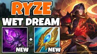 is RYZE META BACK in SEASON 13? Rod of Ages & Seraphs Embrace combo is BACK - League of Legends