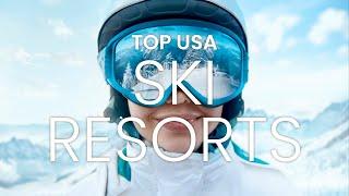 USA Ski Resort | Top USA Ski Resort | Top 10 Ski Resorts in the US #skiresorts #skiing #travel