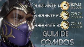 GUIA DE COMBOS DE RAIN | VARIANTES COMPETITIVAS | MORTAL KOMBAT 11
