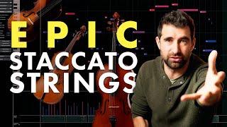  STACCATO STRINGS | How to get that AGGRESSIVE sound