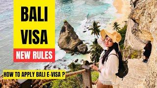 Bali Visa New Rules - How to Apply Bali E-Visa ? | Documents | 2024