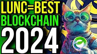 I'M BACK... AND #LUNC IS THE BEST PERFORMING COSMOS CHAIN IN 2024!!