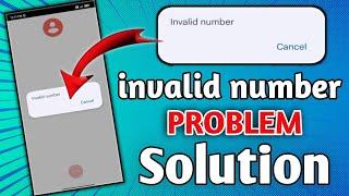 How to solve invalid number problem | Invalid number error message How do I fix invalid number error