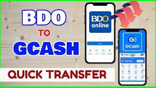 How to Transfer from BDO to GCash Online | BDO to GCash Send Padala How Much?