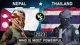 Nepal vs Thailand military power comparison 2023