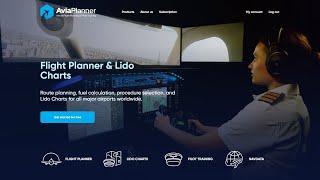 First look at AviaPlanner - a new flight planning and chart application for Flight Simulation