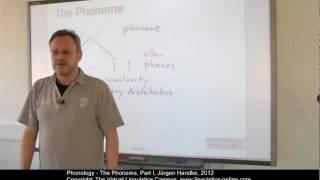 PHY101 - The Phoneme I