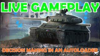 Skoda T-50 | Decision making in an autoloader | WoT with BRUCE | Live Gameplay Part 12