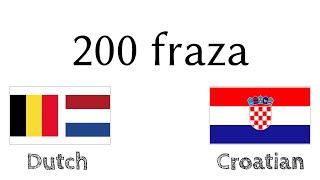 200 fraza - Nizozemski - Hrvatski