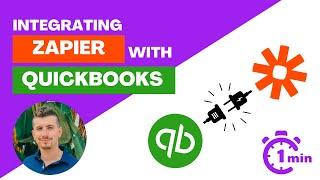 Integrating Zapier and Quickbooks Online | Done in ONE Minute Powered by - Josh No Code