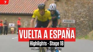 Vuelta a España 2024 Stage 18 Highlights