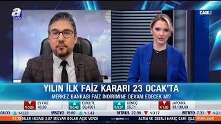 14 Ocak 2025  - A Para TV / Piyasalarda  Son Durum (TCMB, Faiz, Enflasyon, Borsa ve Fed )