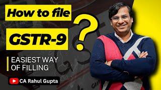 How to file GSTR 9 in easy manner || Annual Return For Year 2021-22 || GST Annual Return Easy way