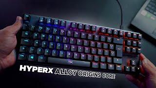 TECLADO COMPACTO E ROBUSTO! Review HyperX Alloy Origins Core