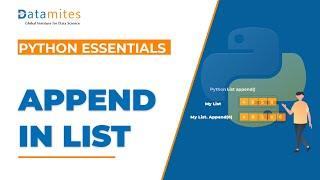 Append List Method in Python | Python Essentials