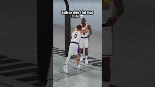 LeBron did my dirty 2k23