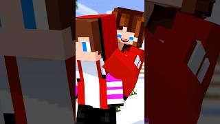 JJ Sister bite JJ - Maizen Minecraft Animation #shorts