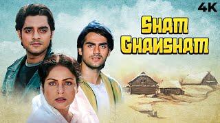 Abtak Ki Double Dhamaal Bollywood Action Film SHAM GHANSHAM 4K | Chandrachur, Arbaaz Khan,  Rakhee