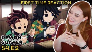 Let's help Giyu! | Demon Slayer S4 E2 | First time REACTION