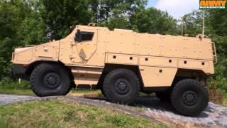 TITUS Tatra factory Nexter 6x6 armored personnel carrier test drive live demonstration Kopřivnice