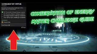 Conservation of Energy MASTER challenge MADE EASY...  (Crota's End Raid Destiny 2 guide)