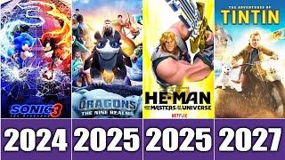 Upcoming Animated Films: 2024-2027