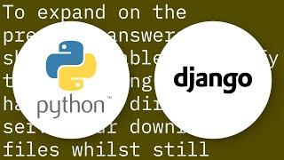 Django: Serving Media Behind Custom URL