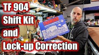 Installing Transgo TF1 Shift Kit and Correcting Lock-up in Torqueflite 904 Transmission